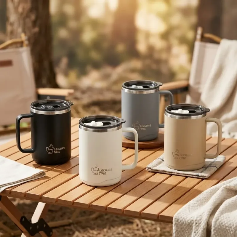 Thermal Coffee Mug with Handle 2