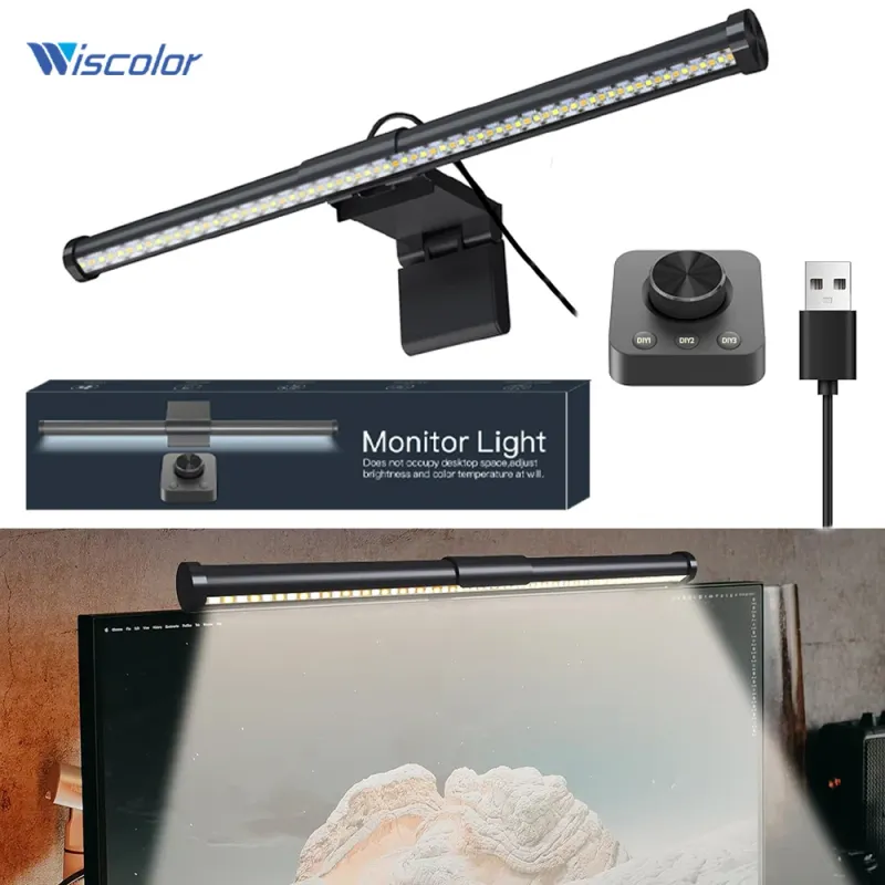 LED Monitor Light Bar with Remote 1