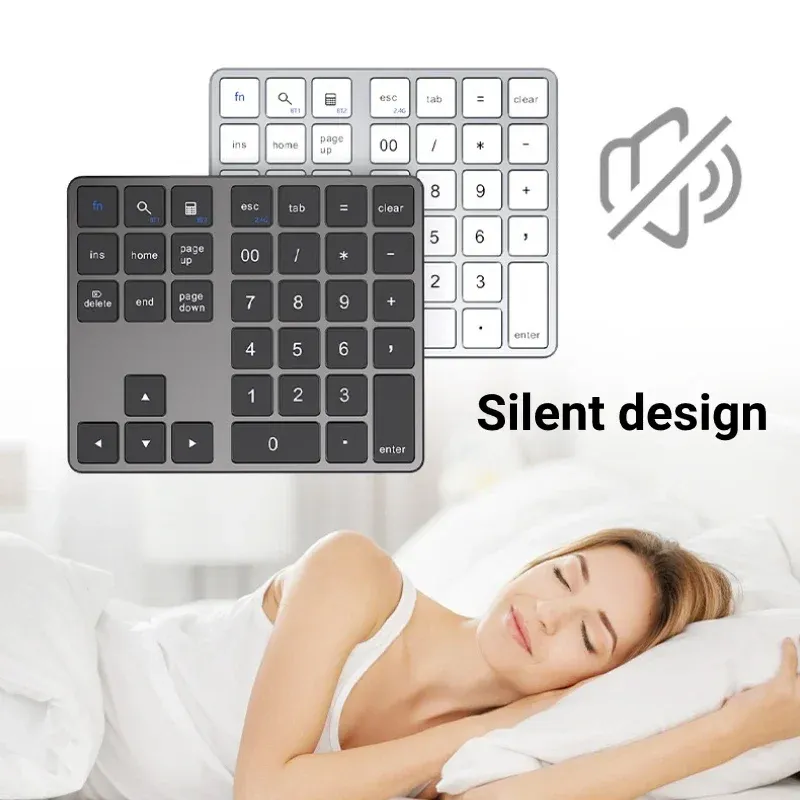 35-Key Wireless Number Keypad 4
