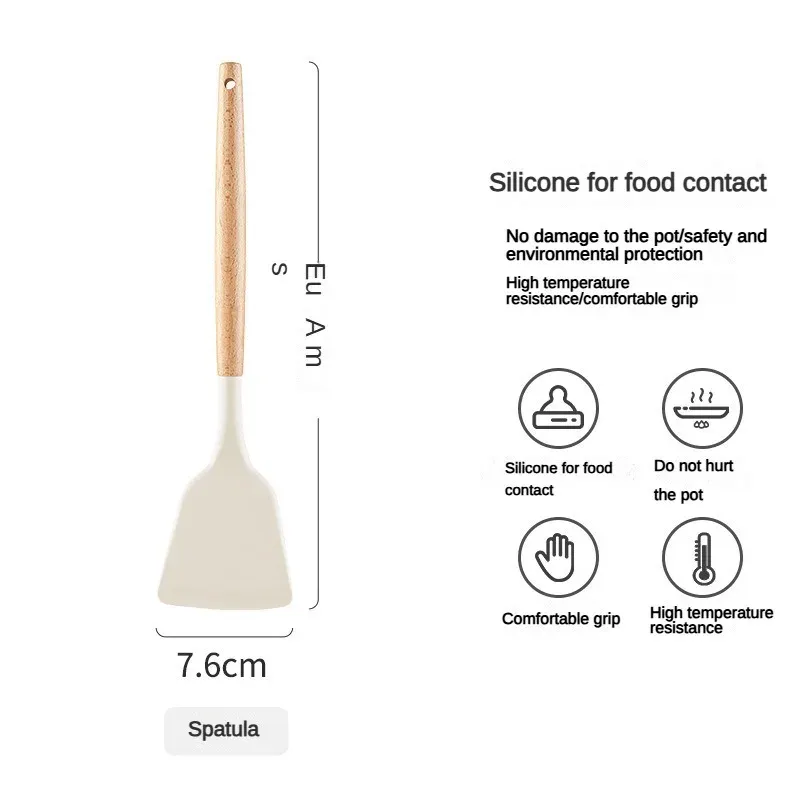 Silicone Cooking Utensil Set (3-Pc) 6