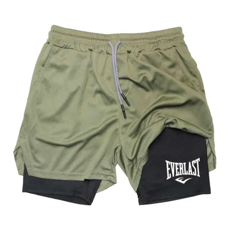 EVERLAST Men's Compression Gym Shorts 5