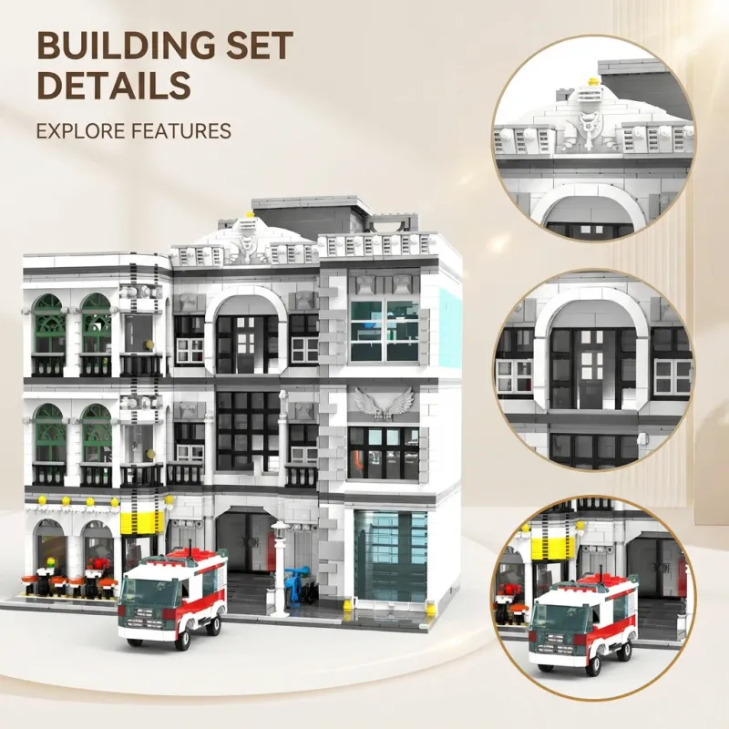 4958PCS Hospital Building Block Set 2