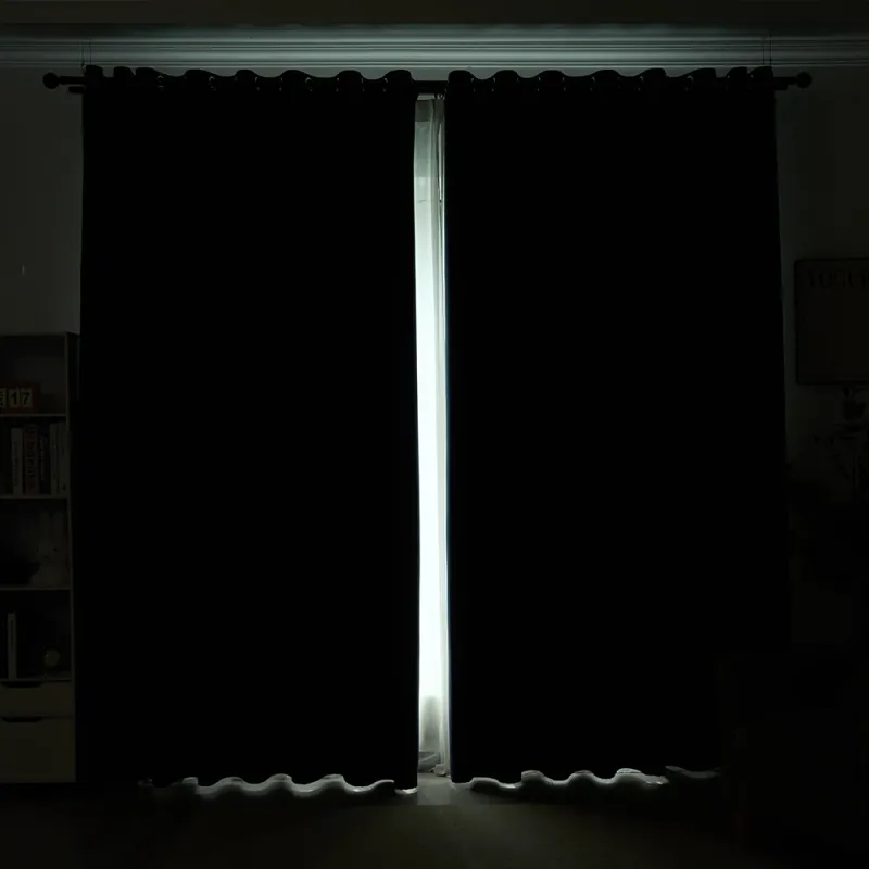 Blue Thermal Blackout Curtains 6