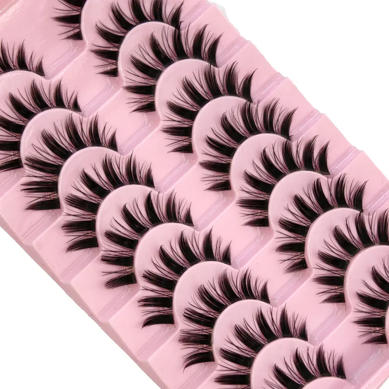 Anime Spiky Mink Cosplay Lashes 2