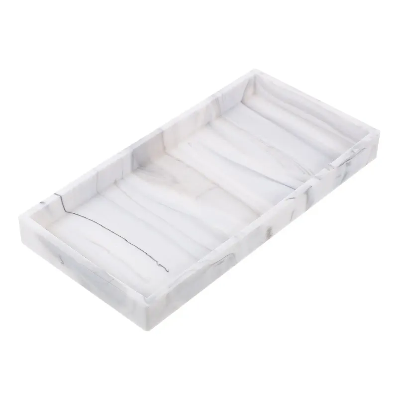 Silicone Bathroom Vanity Tray Organizer 6