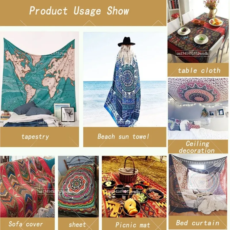 Custom Boho Tapestry Wall Hanging 4