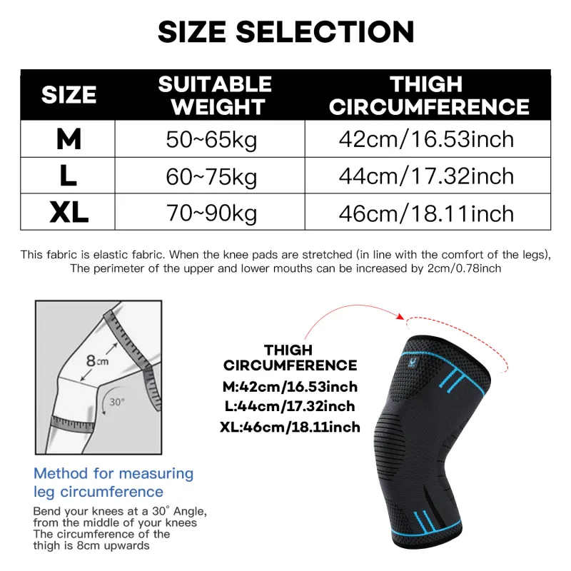 Compression Knee Support Sleeve 6
