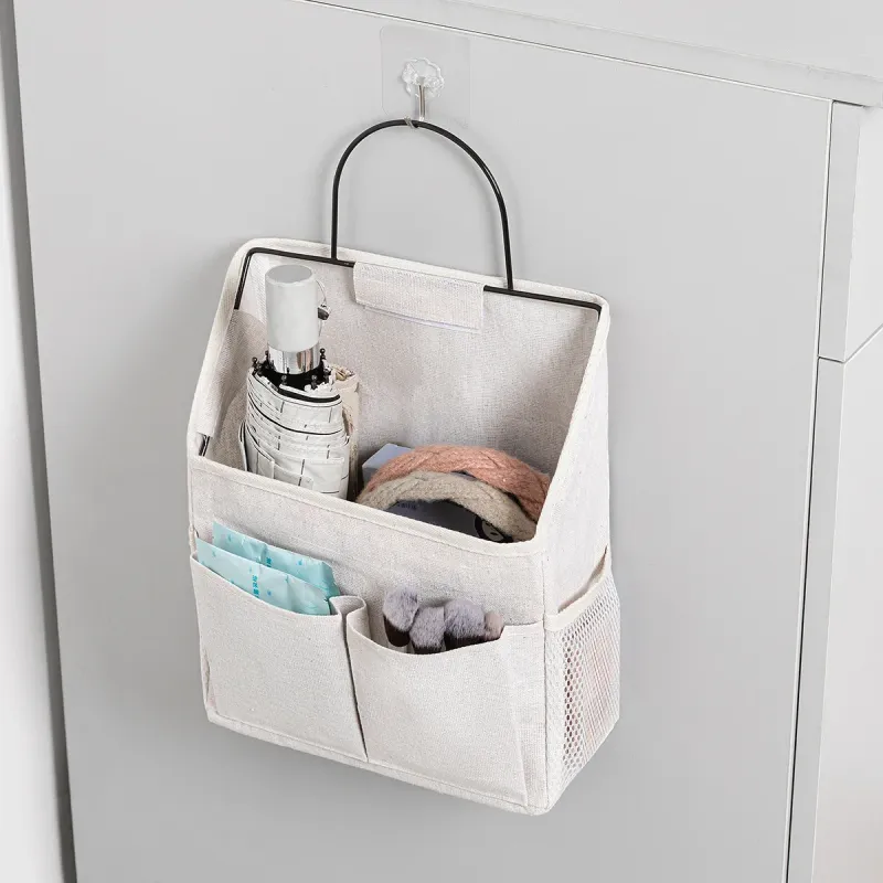 Wall-Mounted Fabric Storage Organizer 3
