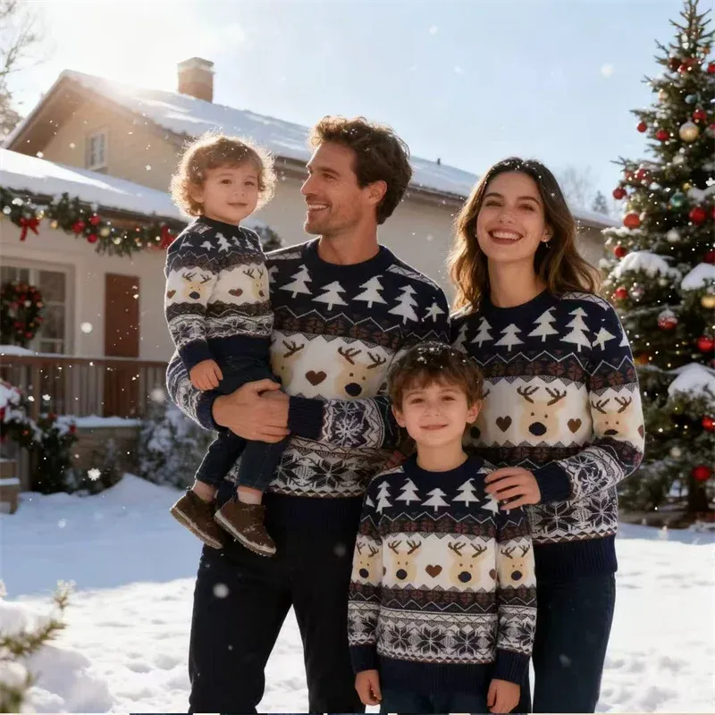 Family Christmas Matching Sweaters 5
