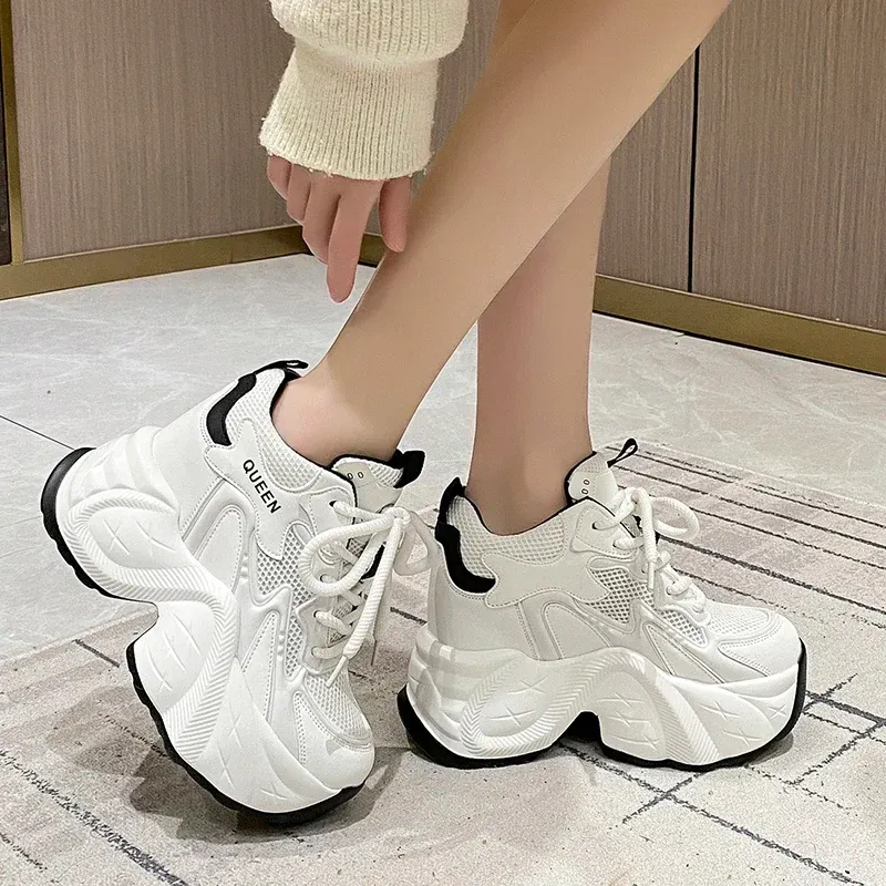 10CM Women Chunky Platform Sneakers 2