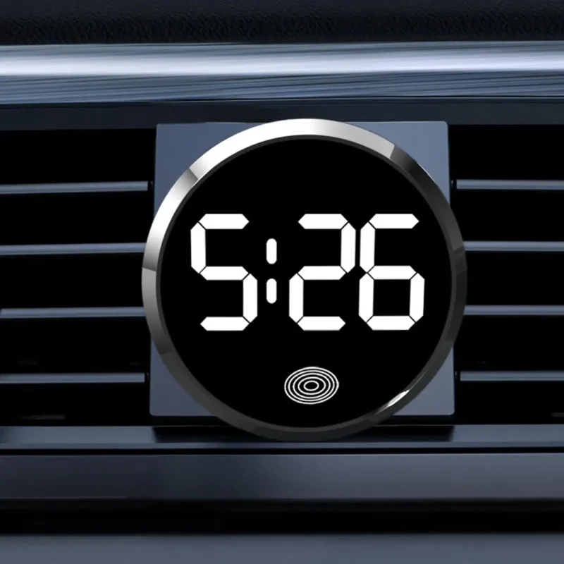 LED Car Clock Touch-Control Dashboard Watch 2