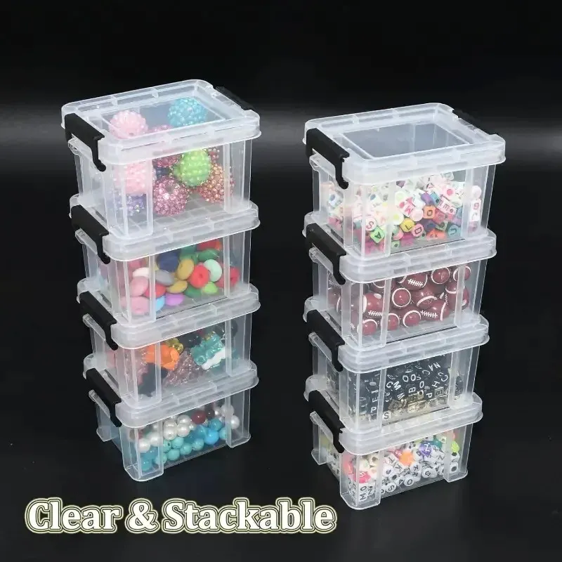 8-Piece Stackable Bead Organizer Boxes 5