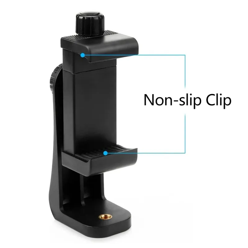360° Tripod Mount Phone Clip Holder 5