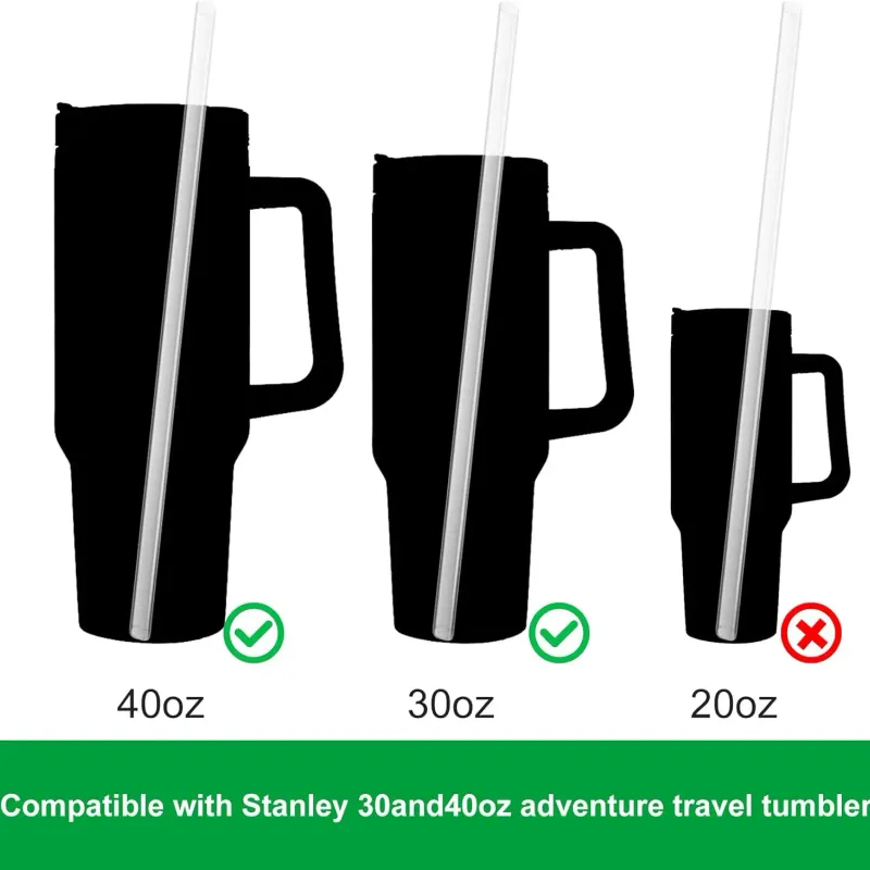 Stanley Cup Replacement Straws 6-Pack 3