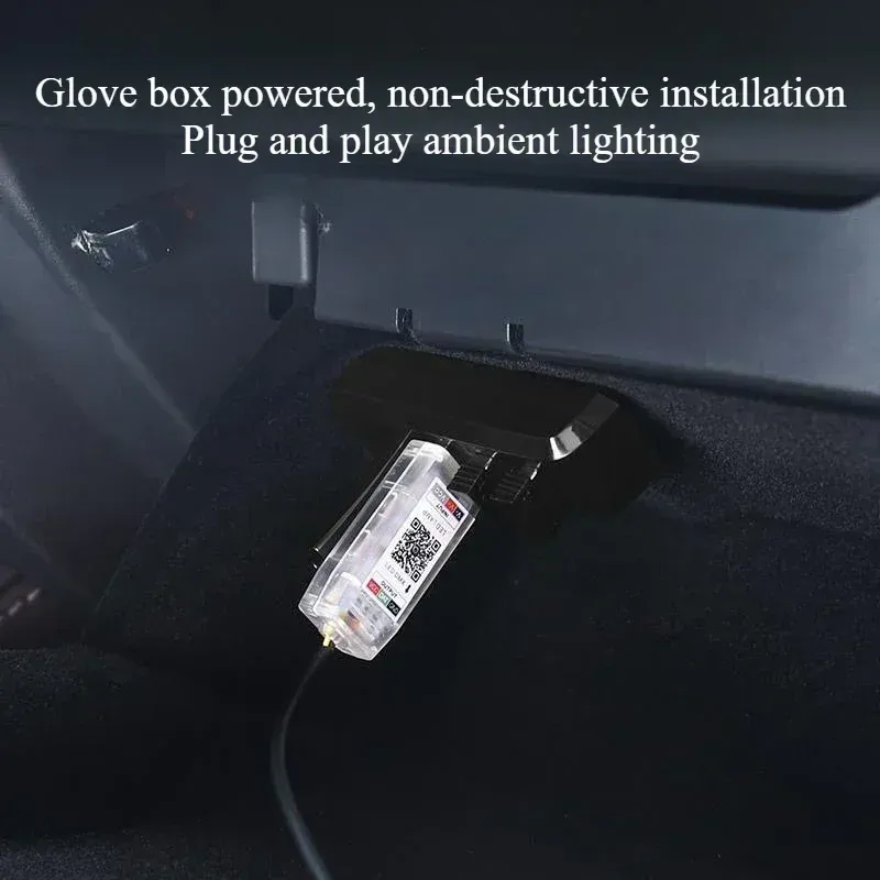 Tesla Model 3 Highland Ambient Light Strip 2