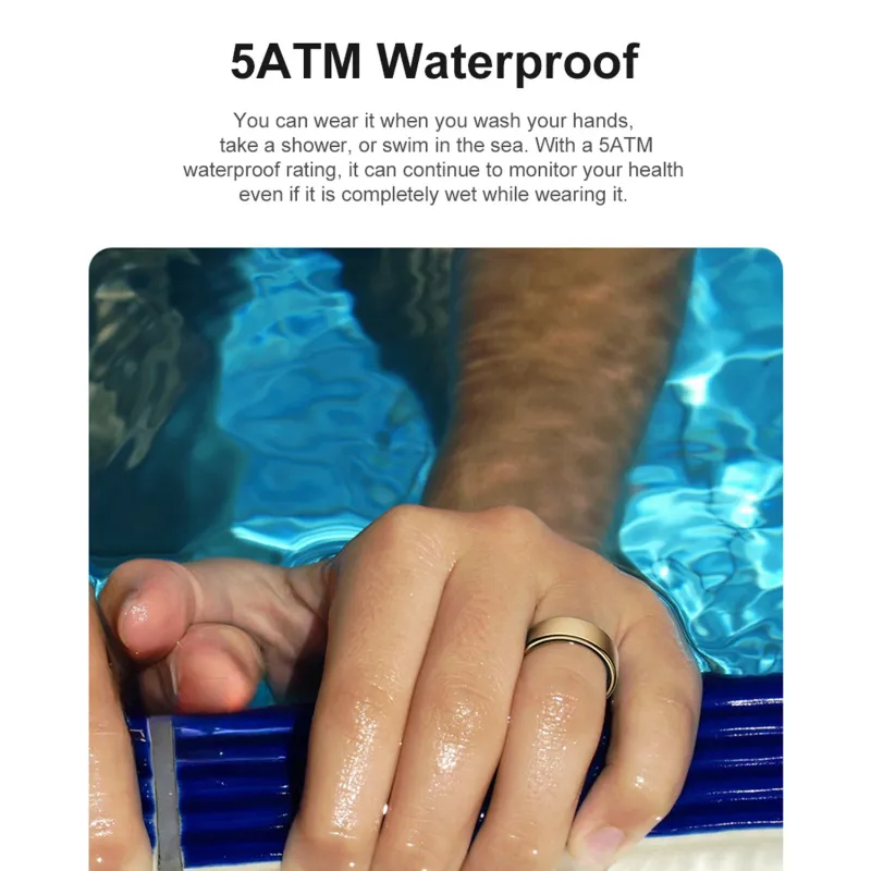 Uhoofit R10 Smart Ring Health Tracker 4