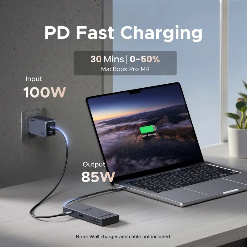 UGREEN 8-in-1 USB C Hub with 4K HDMI 5