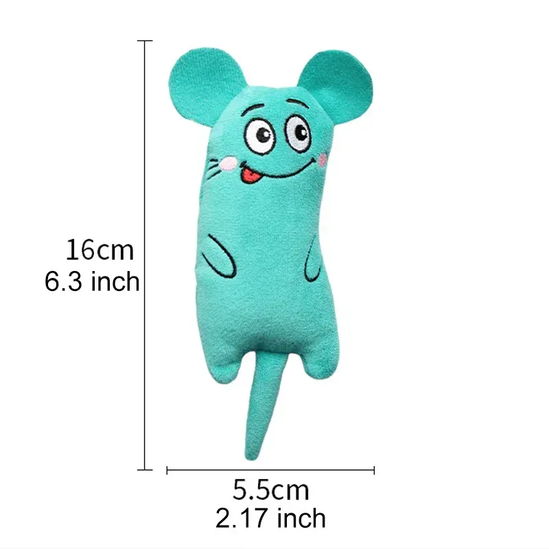 Catnip Mouse Plush Chew Toy 2