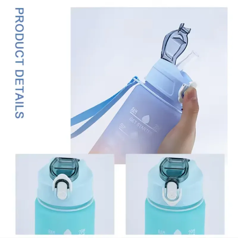 750ML Motivational Sports Water Bottle 2