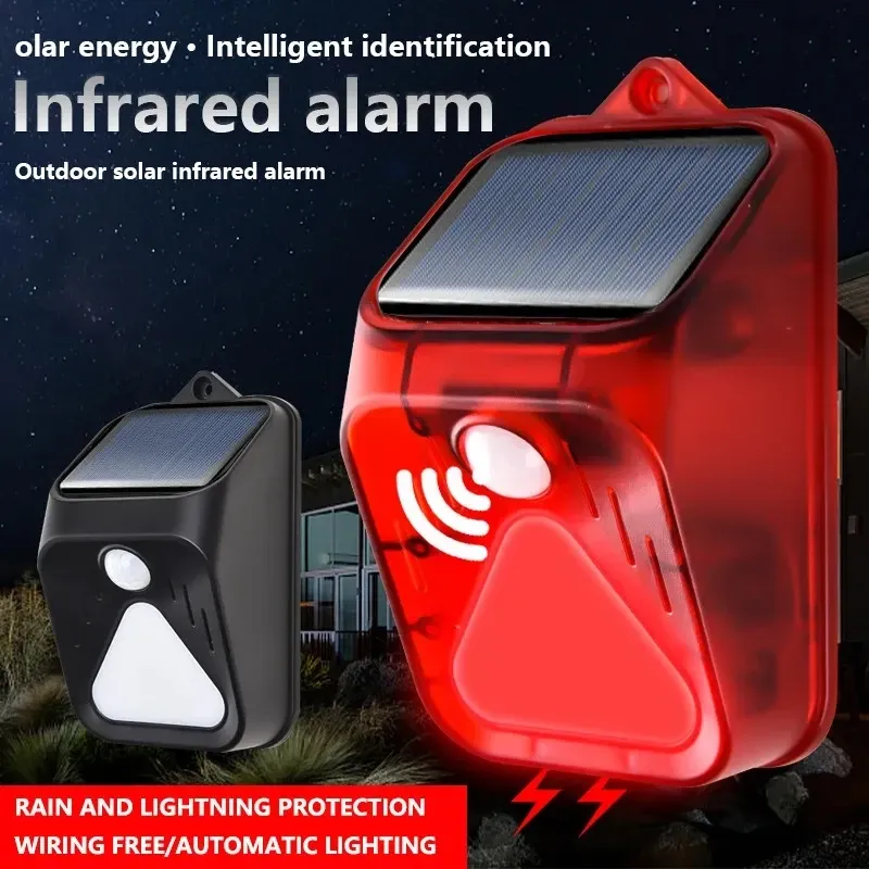 Solar Motion Sensor Alarm Light 1