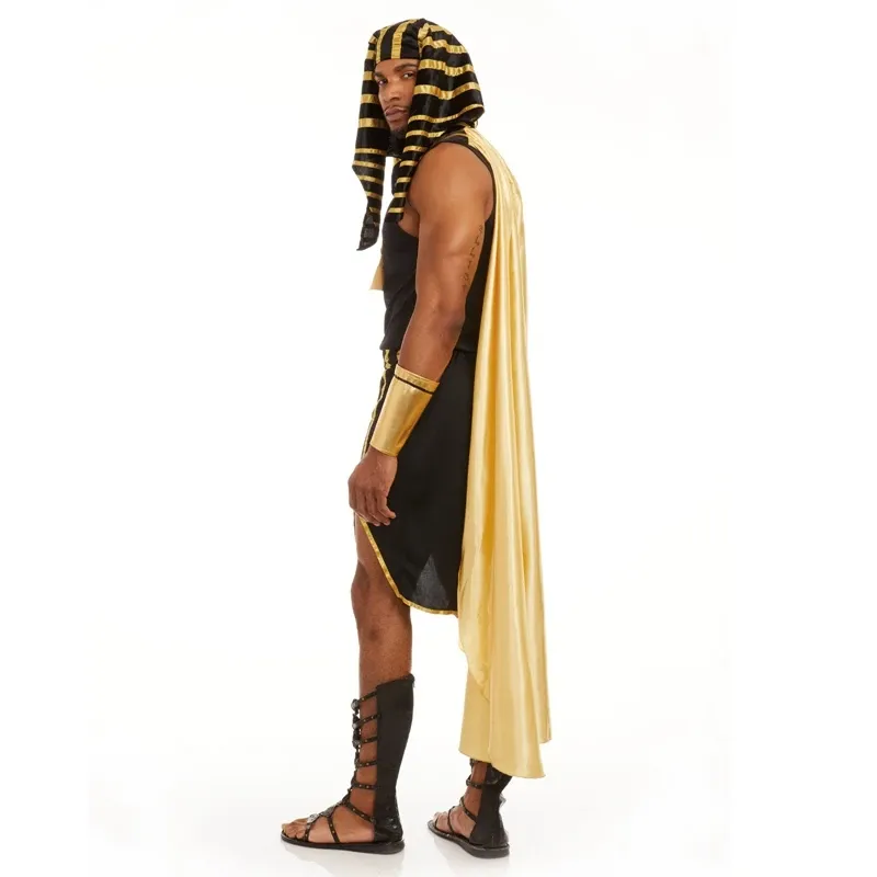 Men's Egyptian Pharaoh Costume Set 5