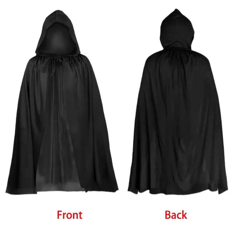 Reversible Vampire Hooded Cloak Cape 6