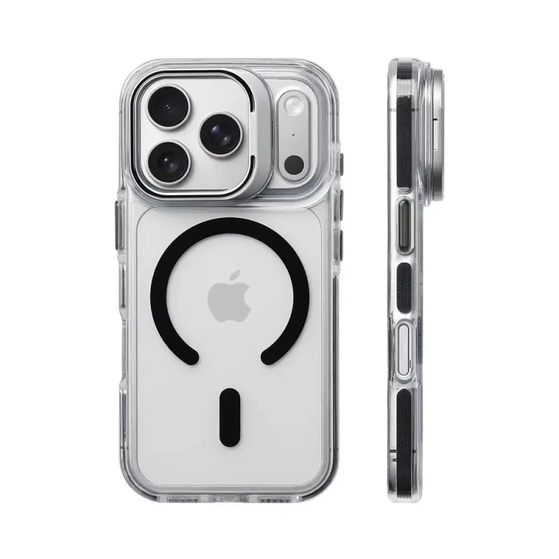 Luxury Magnetic Clear Bumper iPhone Case 4