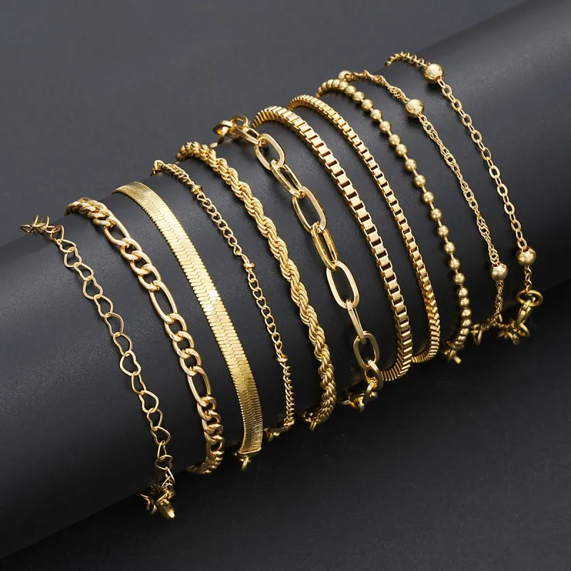 17-Piece Minimalist Vintage Jewelry Set for Women 5