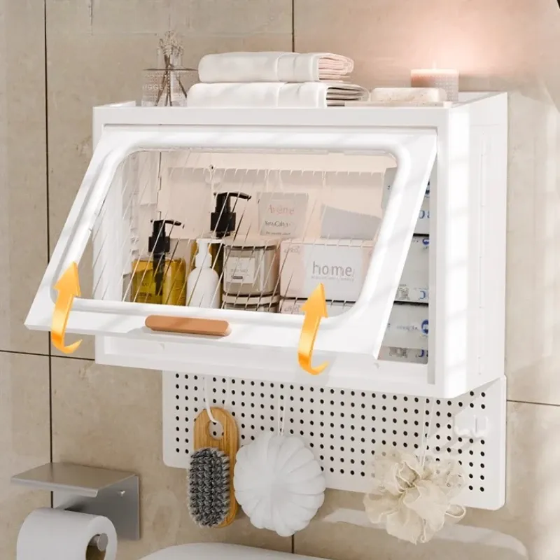 Wall Mounted Toilet Storage Shelf 1