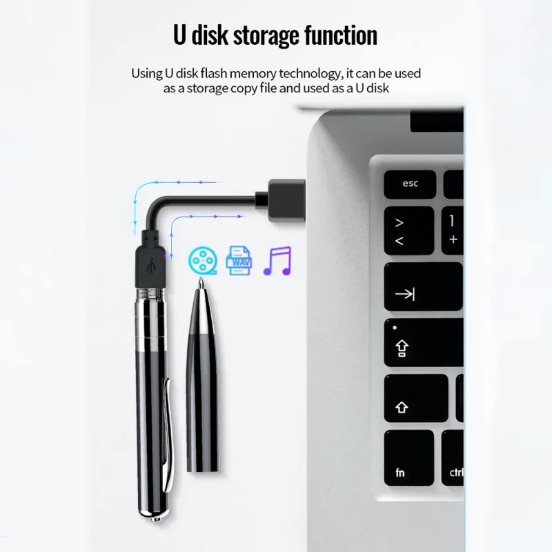 Professional Recording Pen Voice Recorder 6