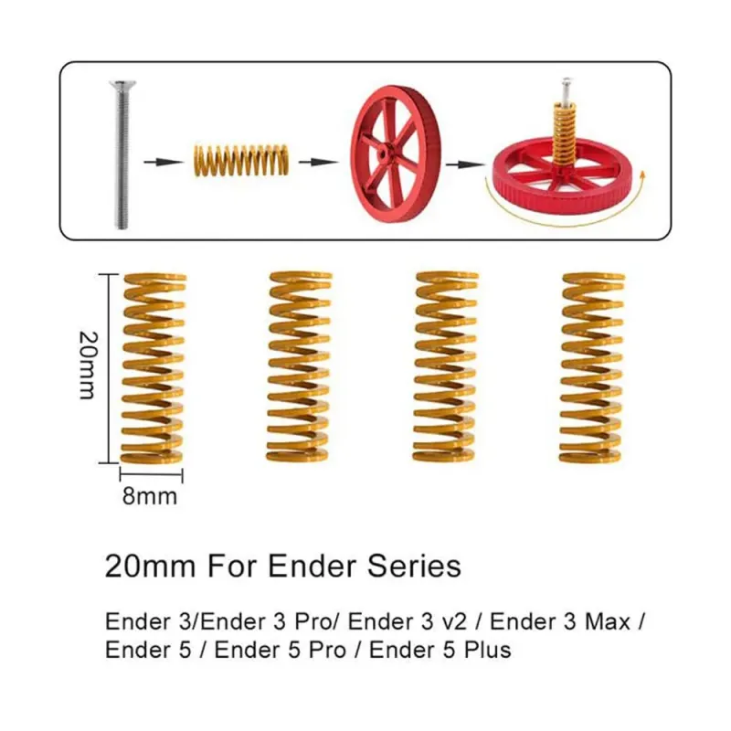 Ender 3 Pro Bed Springs Upgrade Kit 2