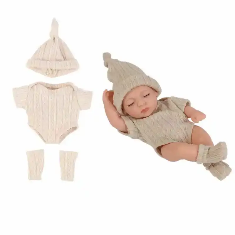 20cm Baby Doll Clothes Set with Sweater 3
