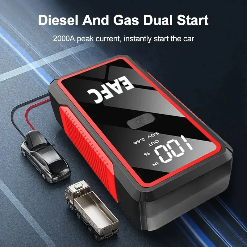 EAFC 12V Car Jump Starter & Power Bank 6