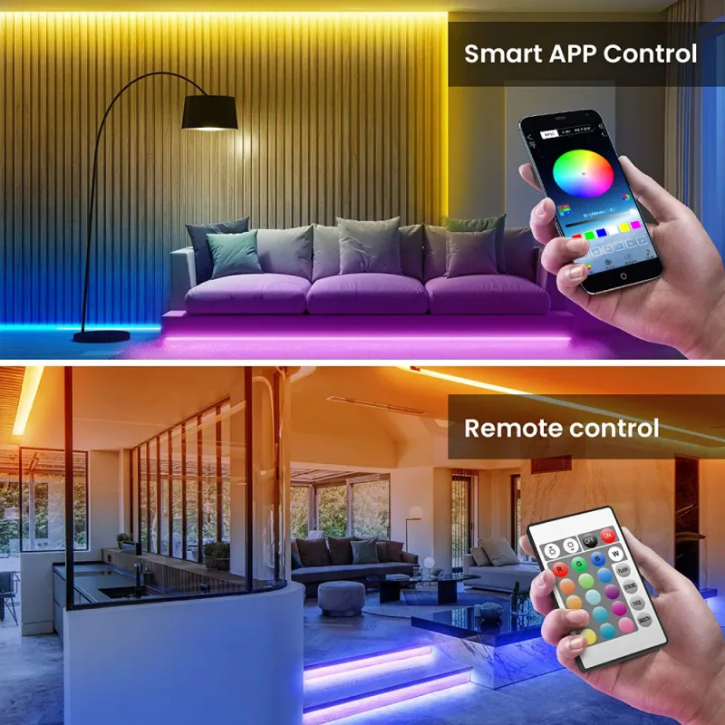 RGB LED Strip Lights with Music Sync 3
