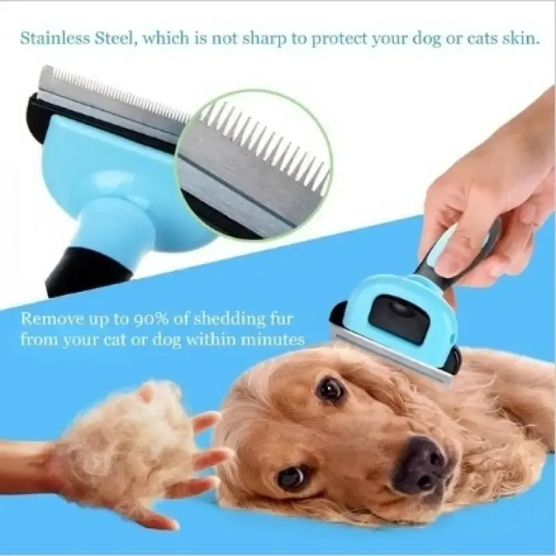 Double-Sided Shedding & Dematting Brush 3