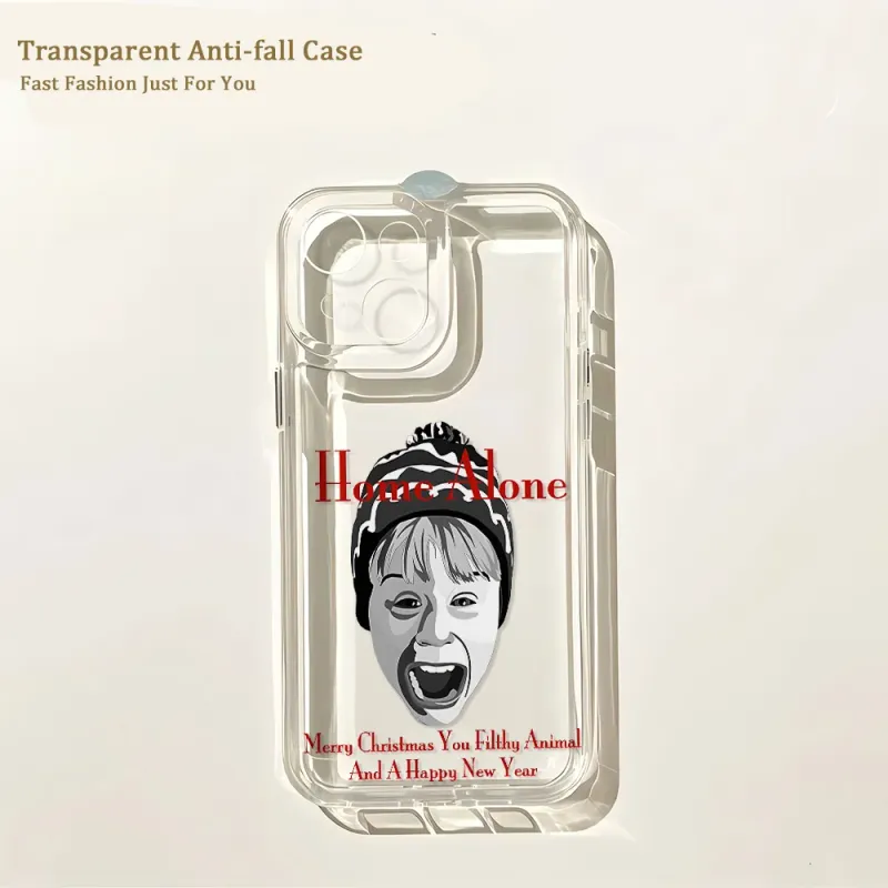 Clear Christmas Phone Case for iPhone 5