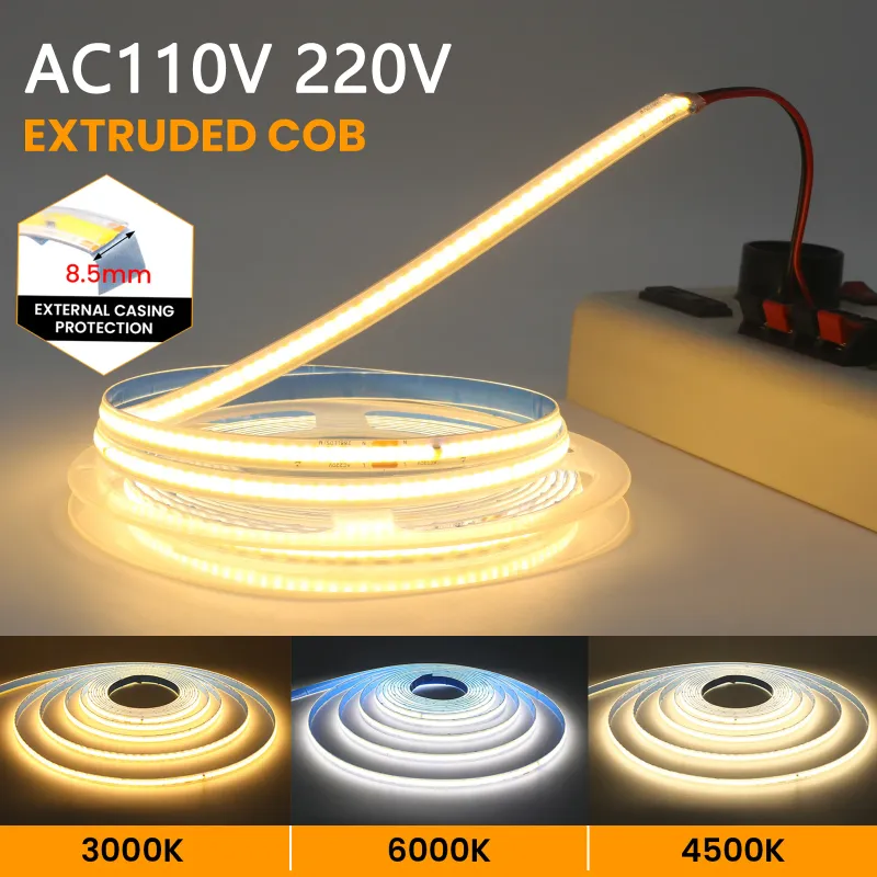 COB LED Strip Light Kit Waterproof 288LEDs/M 1