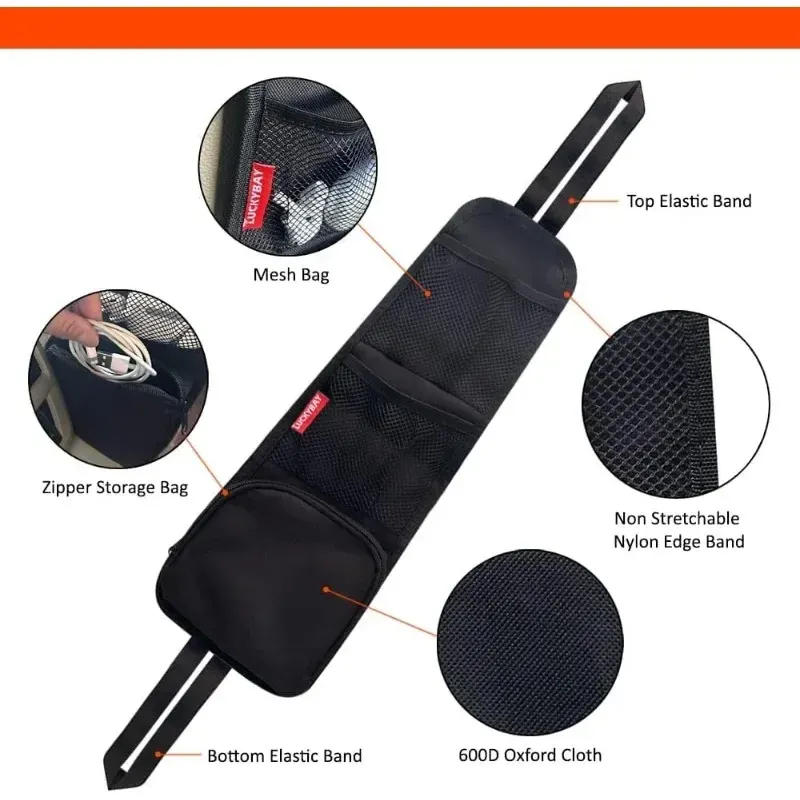 Car Seat Side Organizer Storage Bag 3