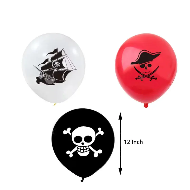 Pirate Halloween Balloon Decor Set 5