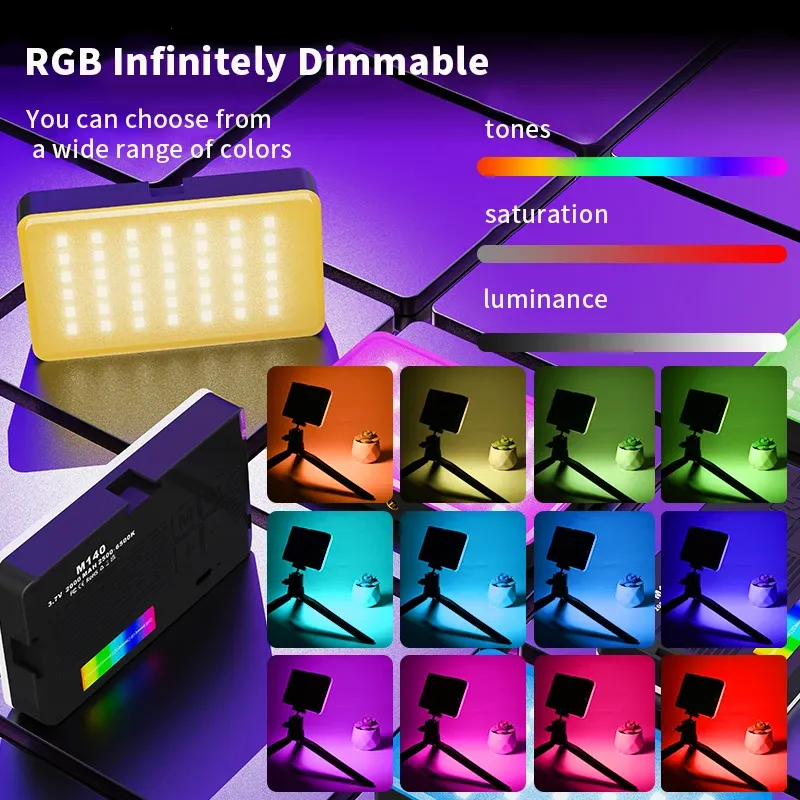 RGB Portable LED Video Light Panel 3