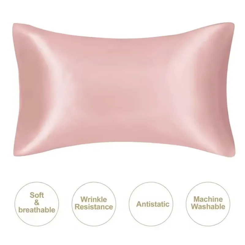 Kuup Satin Pillowcase Silk Hair Beauty Cover 5