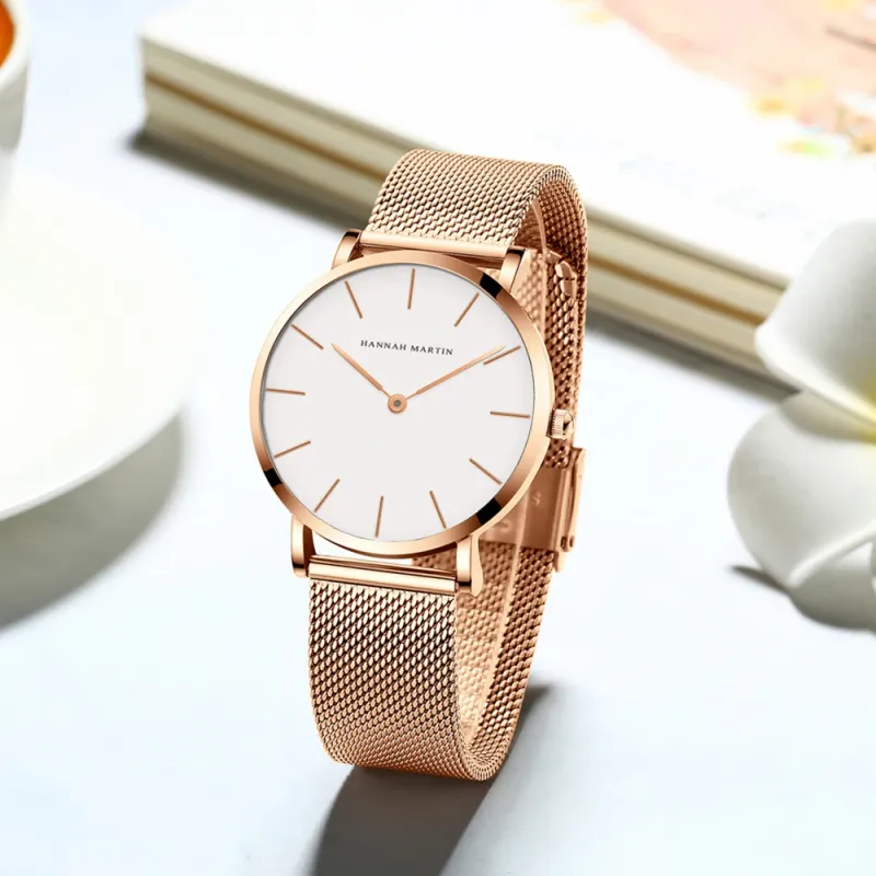 Nordic Rose Gold Ladies Watch 36mm Quartz 2