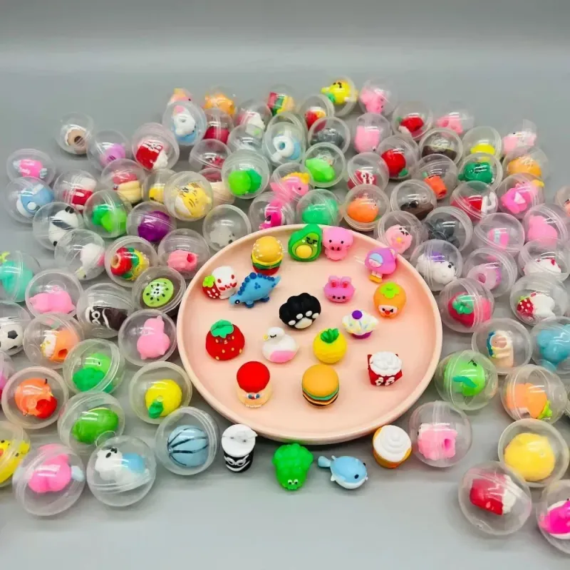 50 Pcs 32mm Clear Toy Eggshell Party Fillers 3