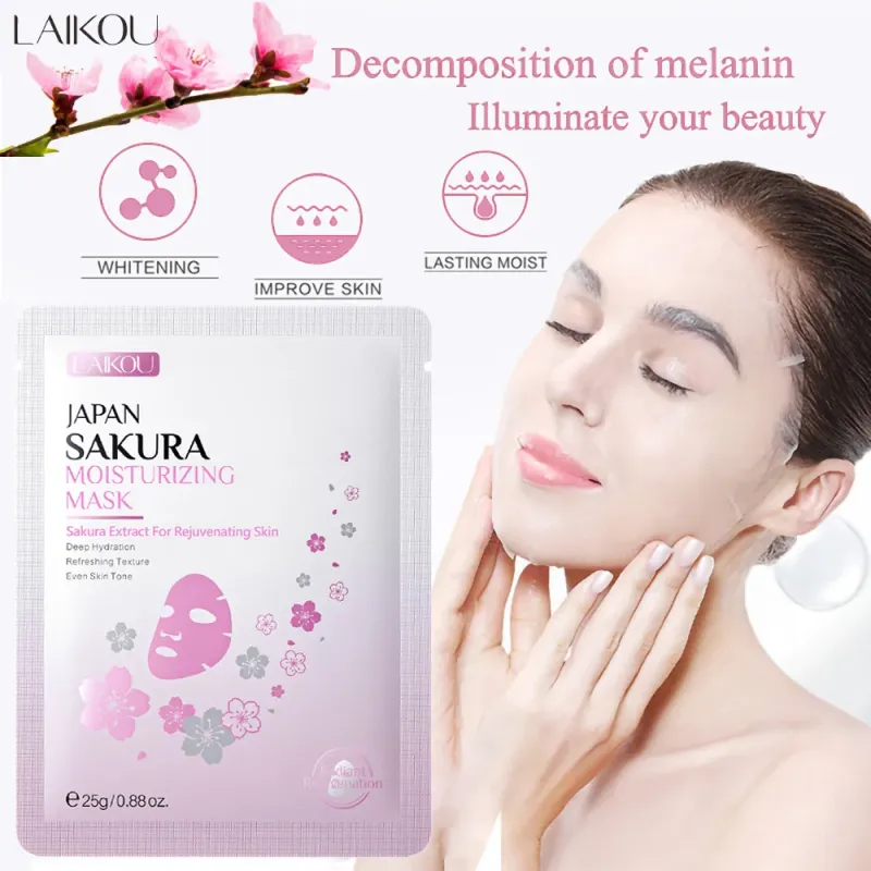 Laikou Sakura Hydrating Facial Mask 5