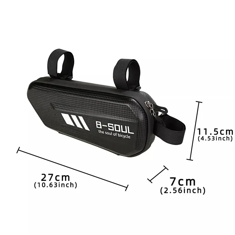 Waterproof Motorcycle Frame Saddle Bag Set 6