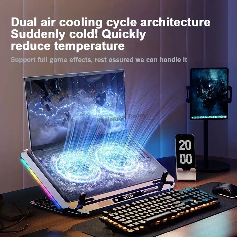 D17 RGB Gaming Laptop Cooler 6