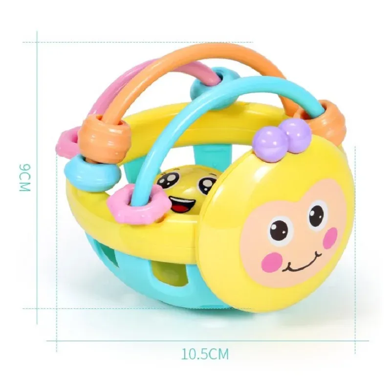 Baby Soft Sensory Teething Ball Toy 3