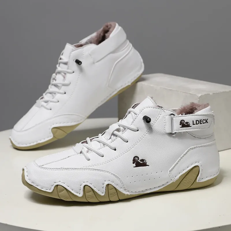 Men's Leather Luxury High-Top Boots 2
