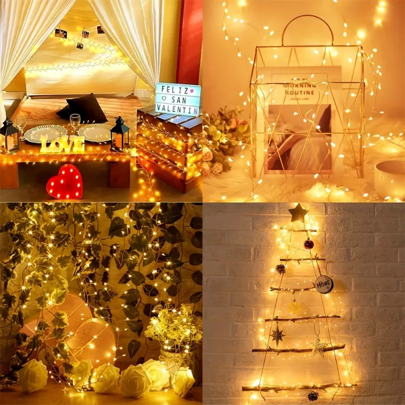 Solar LED String Lights - 8 Modes 4