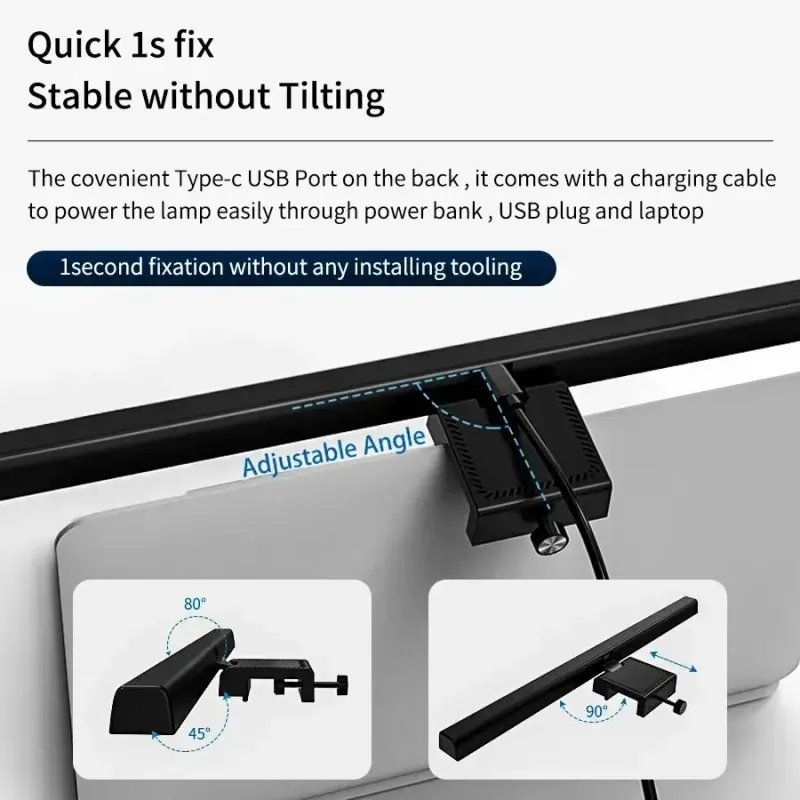 LED Monitor Light Bar Desk Lamp 6